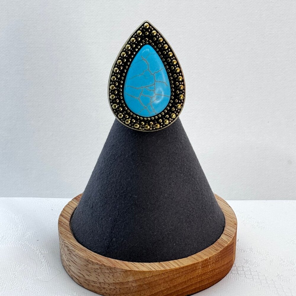 Faux Turqoise Ring